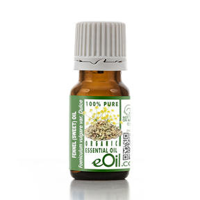 Fennel essential oil 10 ml bottle