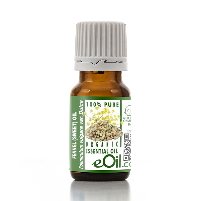 Fennel essential oil 10 ml bottle