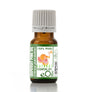 Bottle of Grapefruit Pink Essential Oil with a white background