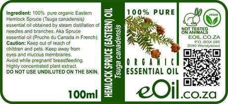 Hemlock Spruce Essential Oil Organic