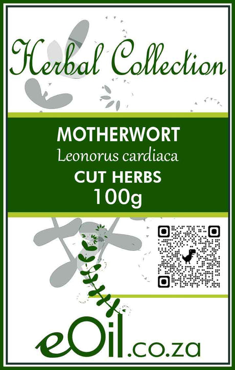motherwort herb label 100 g eoil.co.za