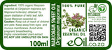 Marjoram Essential Oil Organic, herbaceous aroma for relaxing and culinary blends (Origanum majorana) 100 ml - eOil.co.za