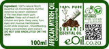 Myrrh Essential Oil Organic, classic resin aroma for meditative and natural blends