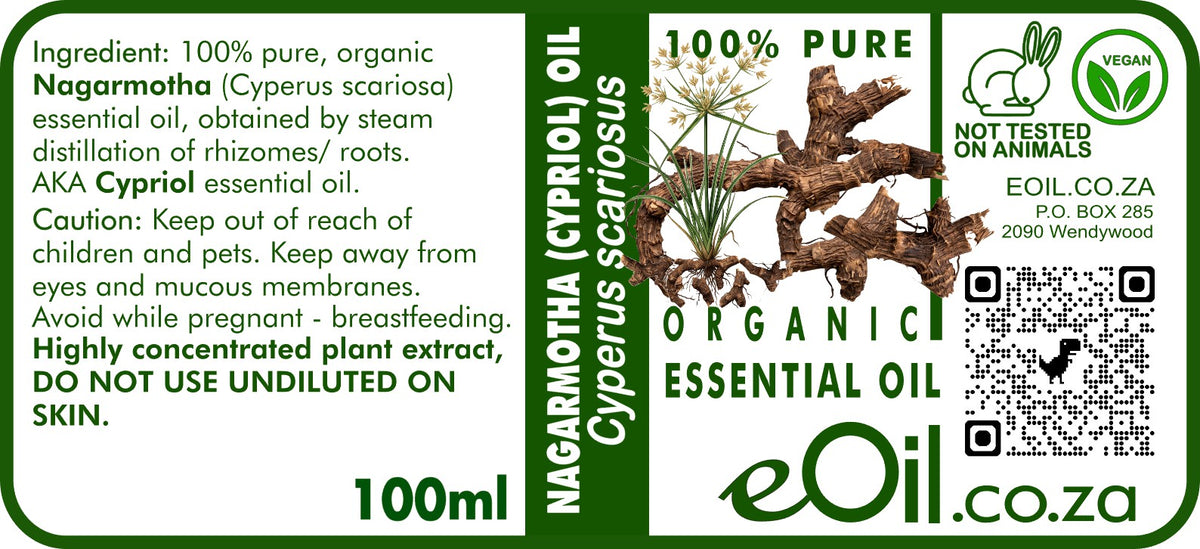 Nagarmotha ( Cypriol ) Essential Oil