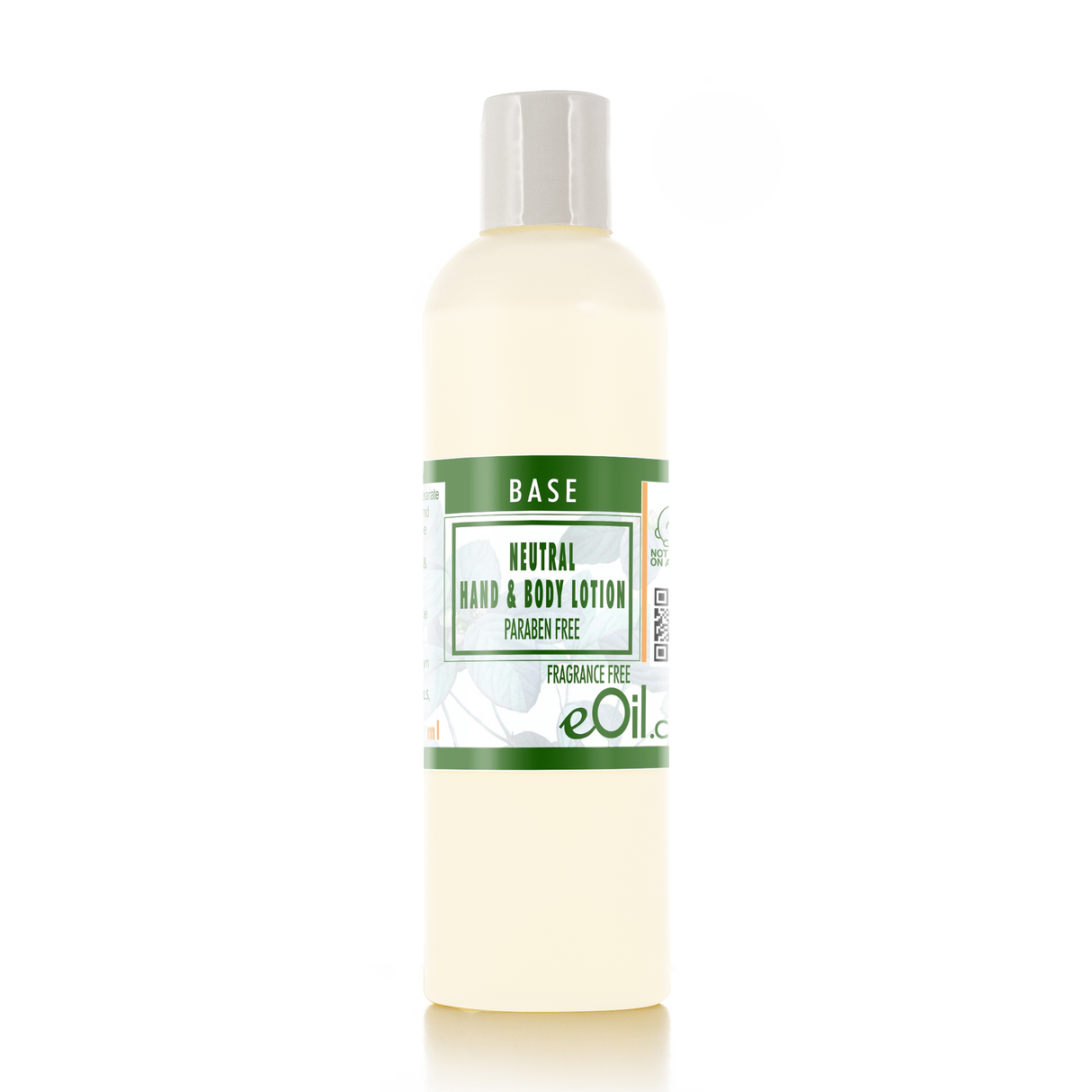 Hand & body lotion neutral paraben fragrance free base