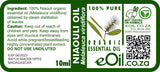 Niaouli Organic Essential Oil, crisp camphorous scent for freshening and blends - eOil.co.za