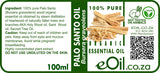 Palo Santo Organic Essential Oil (Bursera graveolens) Holly Wood