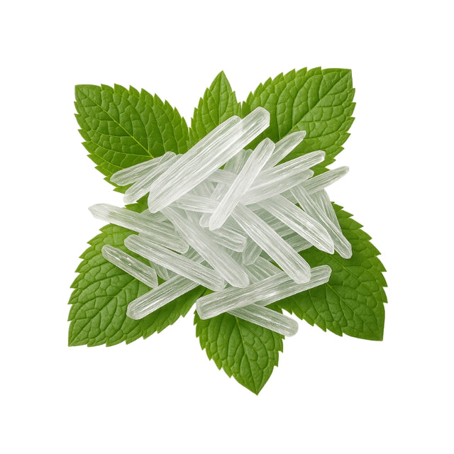 Premium quality menthol crystals for aromatherapy, DIY cosmetics & natural remedies. 50g pure crystals. Fast shipping across South Africa. Shop now at eOil.co.za