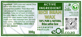 rice bran wax 200 gr pack