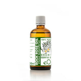 Bottle of Rock Rose Oil on a white background 100 ml