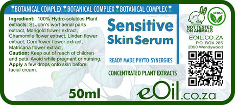 Sensitive Skin Serum | Free Pipette | Body oil - Ready to Use