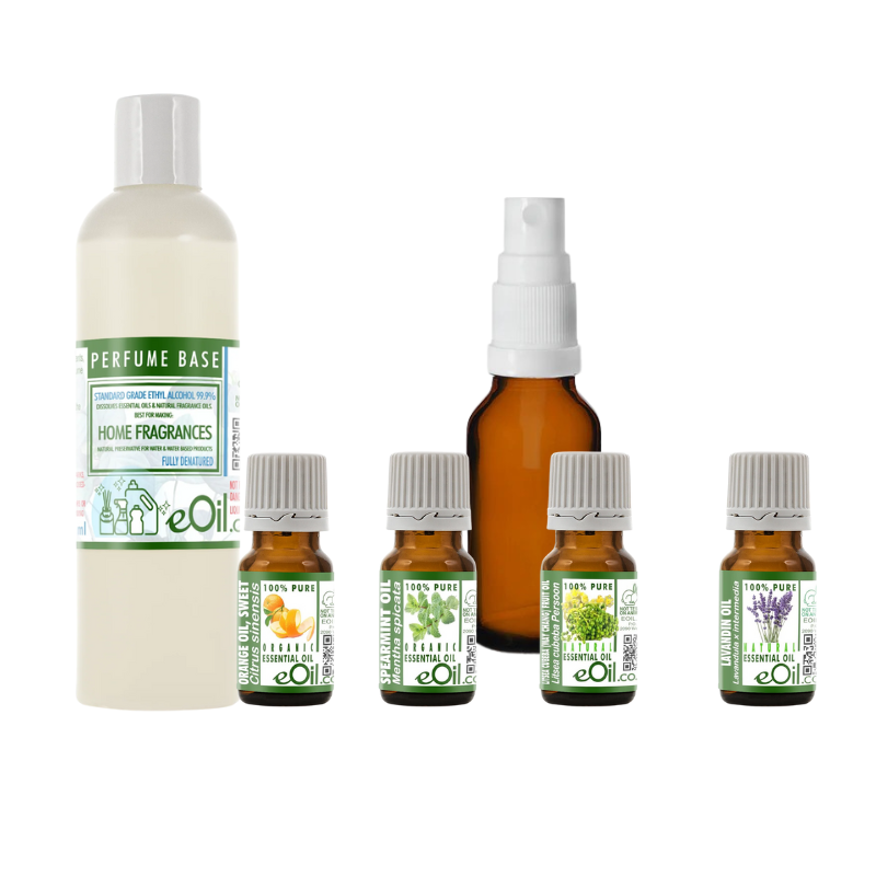 S.O.S Bathroom Deo Orange Provence - for Diffuser - Recipe Synergy - Happy Home Collection