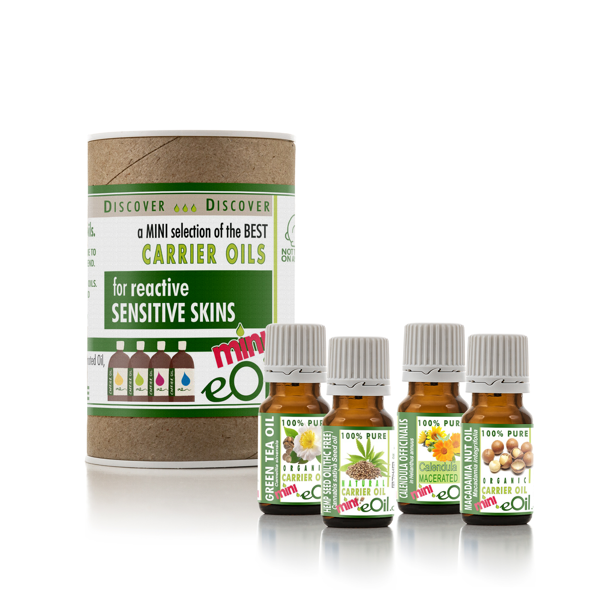 Sensitive | Allergies Skins | eOil.co.za | Carrier Oils | Mini collection