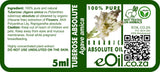 Tuberose Absolute Oil Organic, luxurious white floral extract for perfumes and aromatherapy