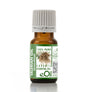 Bottle of Valerian oil with a green label on a white background