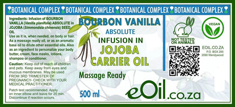 Vanilla Bourbon Macerated Carrier Oil