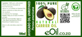 Avocado Natural Carrier Oil Unrefined