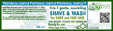 Shave & wash 2 in 1 | Shaving cream for men & women | Ready to Use - 100 ml