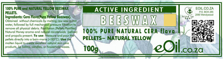 Beeswax 100 % natural active ingredient