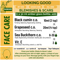Recipes - Synergies | Blemishes & Scars | Face Care | Looking Good Collection