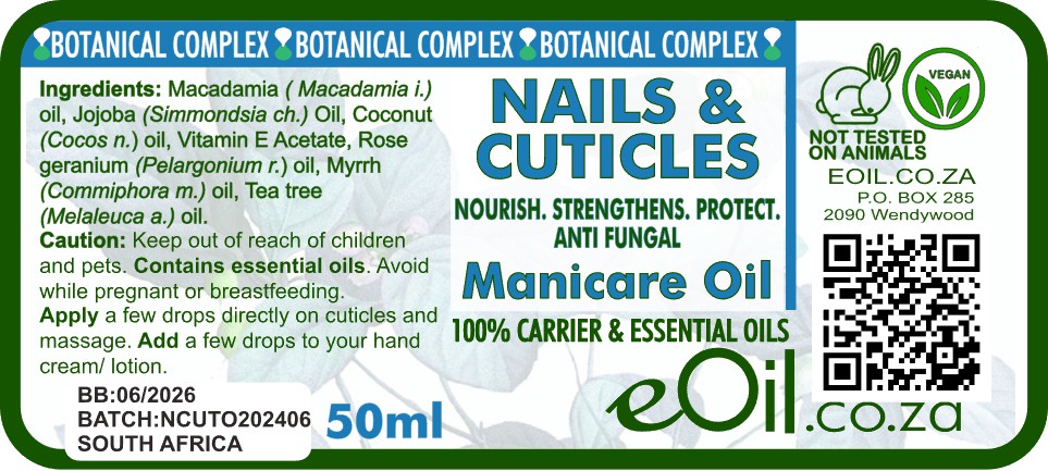 Nails & Cuticles Manicure Body oil - Ready to Use