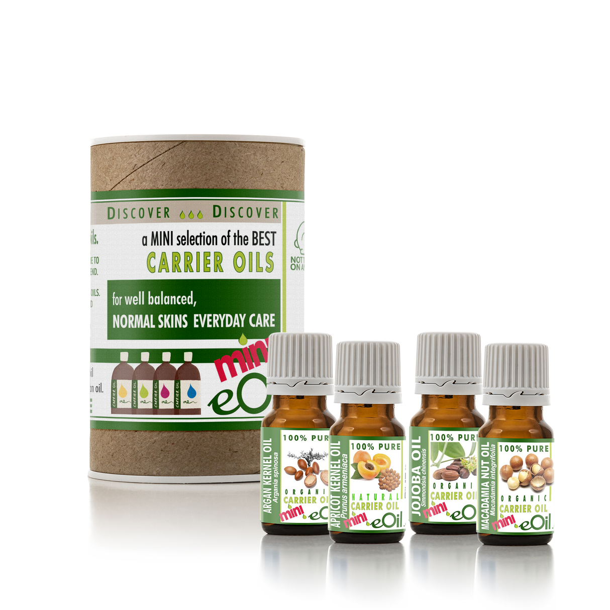 Normal Skin Face Oils | eOil.co.za | Carrier Oils | Mini collection