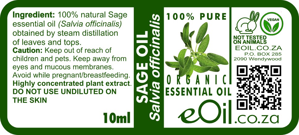Sage Organic Essential Oil