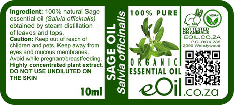 Sage Organic Essential Oil