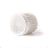 Empty Glass bottle Amber 18 - WITH white screw cap - packaging - droppers eOil.co.za