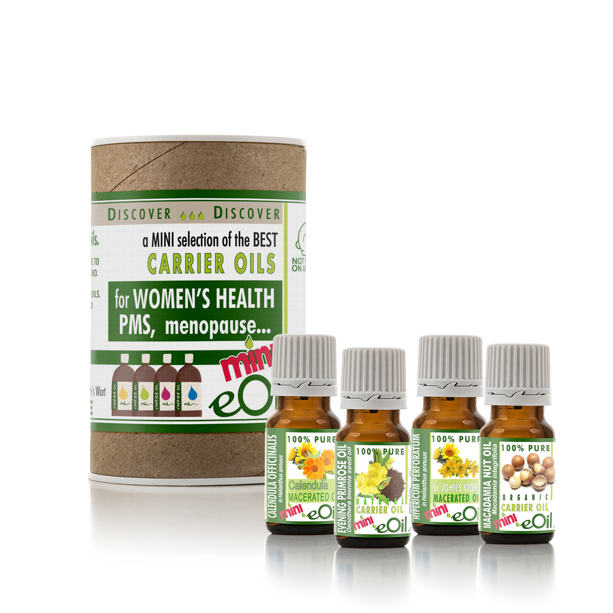 Women Health Oils | eOil.co.za | Carrier Oils | Mini collection