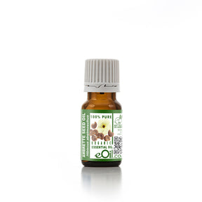 Ambrette Seed Essential Oil Organic, vegan plant musk note for perfumery and aromatherapy blends