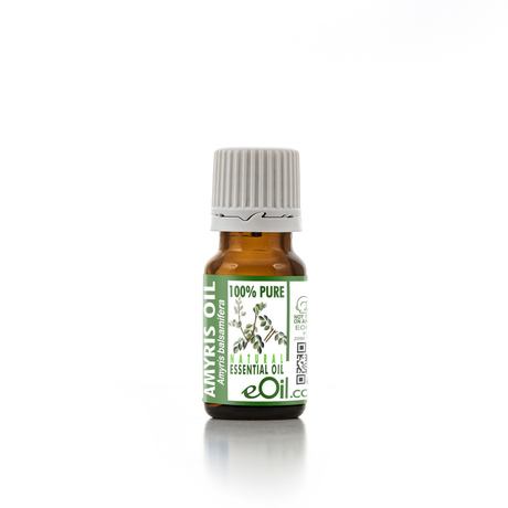 Amyris Essential Oil Organic, sandalwood-like scent for relaxing, grounding, and skin care