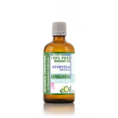 Ashwagandha Ayurveda Carrier Oil - Withania somnifera in sesamum indicum 100 ml - eOil.co.za 
