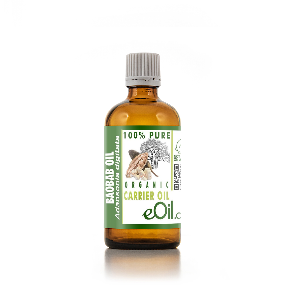 Baobab oil organic carrier (Adansonia digitata) 100 ml - eOil.co.za