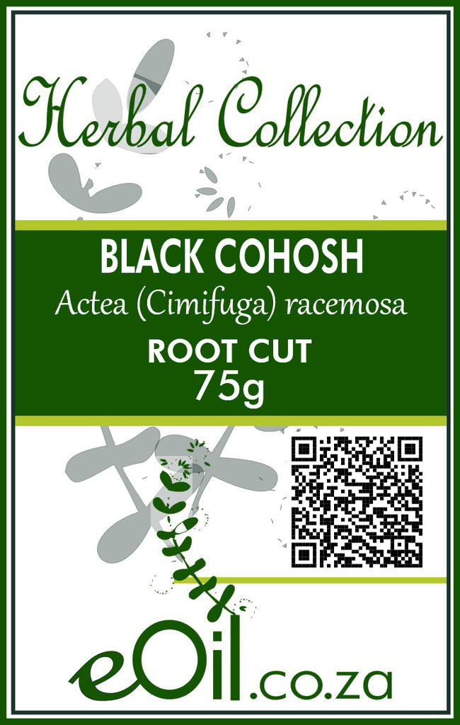 Black Cohosh Root Dried Cut (Cimicifuga Racemosa) - 75 g - eOil.co.za