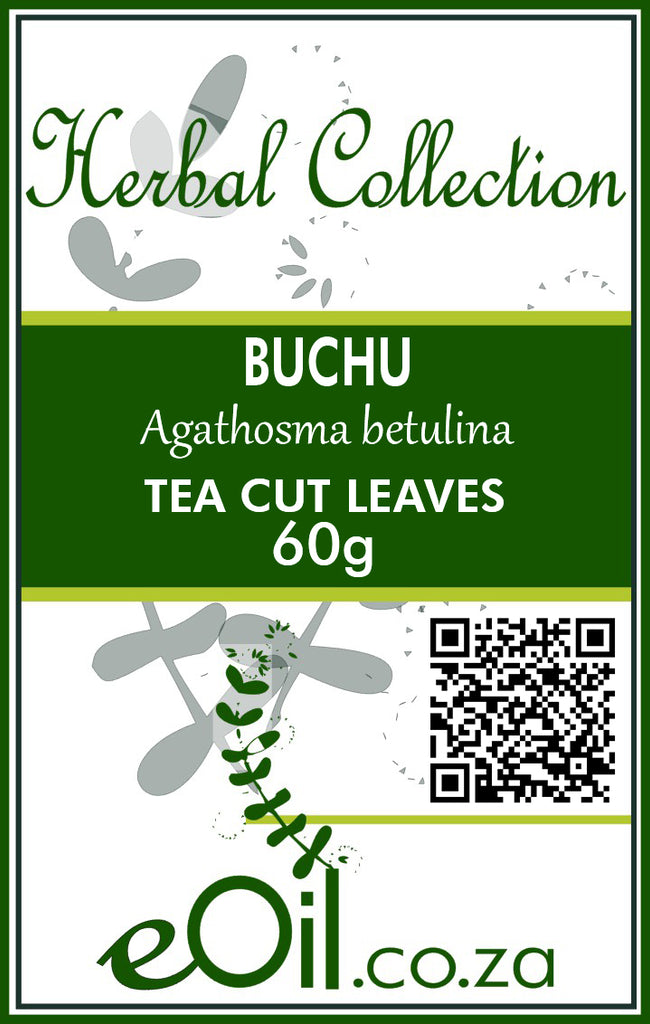 Buchu Leaves cut - 60 g - Herbal Collection - eOil.co.za