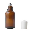 Bottle + Roller Roll-on -  amber glass 10 ml  - Packaging Collection - eOil.co.za