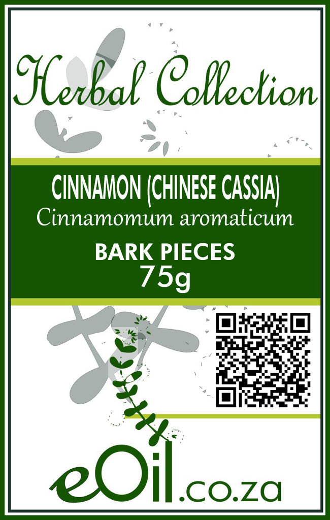 Dried Cinnamon Pieces - Herbal Collection -75 g - eOil.co.za