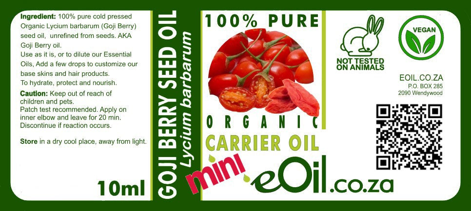 Goji Berry Carrier Seed Oil - eOil.co.za