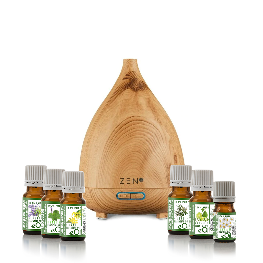 Diffuser Eos Clear Best Relaxing - 6 Essential Oils 10 ml - Gifts Collection - eOil.co.za