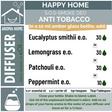 essential oils recipe synergy diffusion anti-tobacco - eOil.co.za