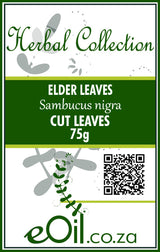 Elder leaves cut - 75 g - Herbal Collection - eOil.co.za