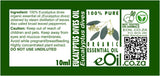 Eucalyptus dives Essential Oil Organic, crisp herbal oil for clearing and blends