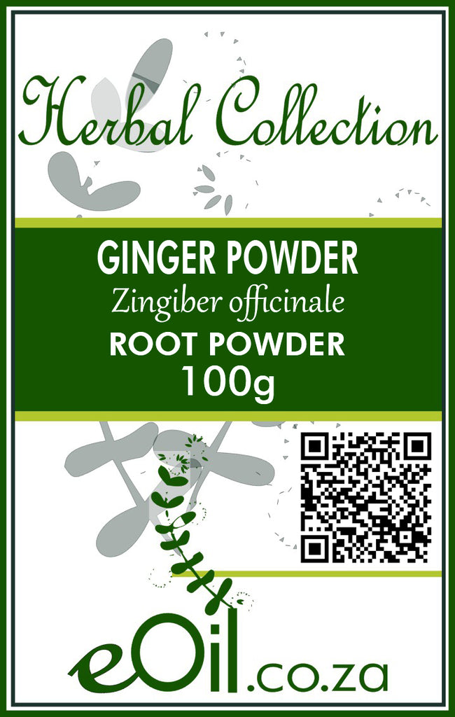 Ginger Powder Dried - Herbal Collection - 100 g - eOil.co.za