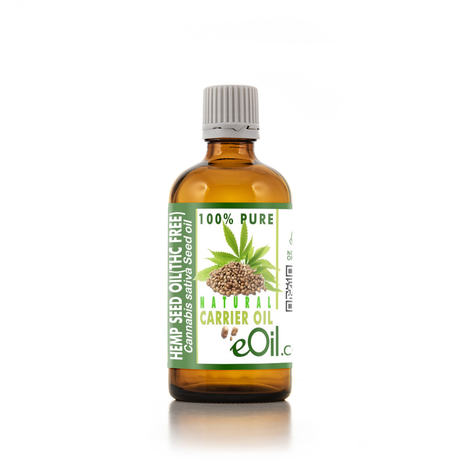 Hemp seed carrier organic oil (THC & CBD FREE) - 100 ml - eOil.co.za