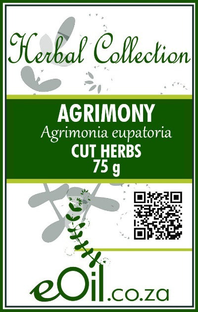 Agrimony Herb Cut - 75 g - Herbal Collection - eOil.co.za
