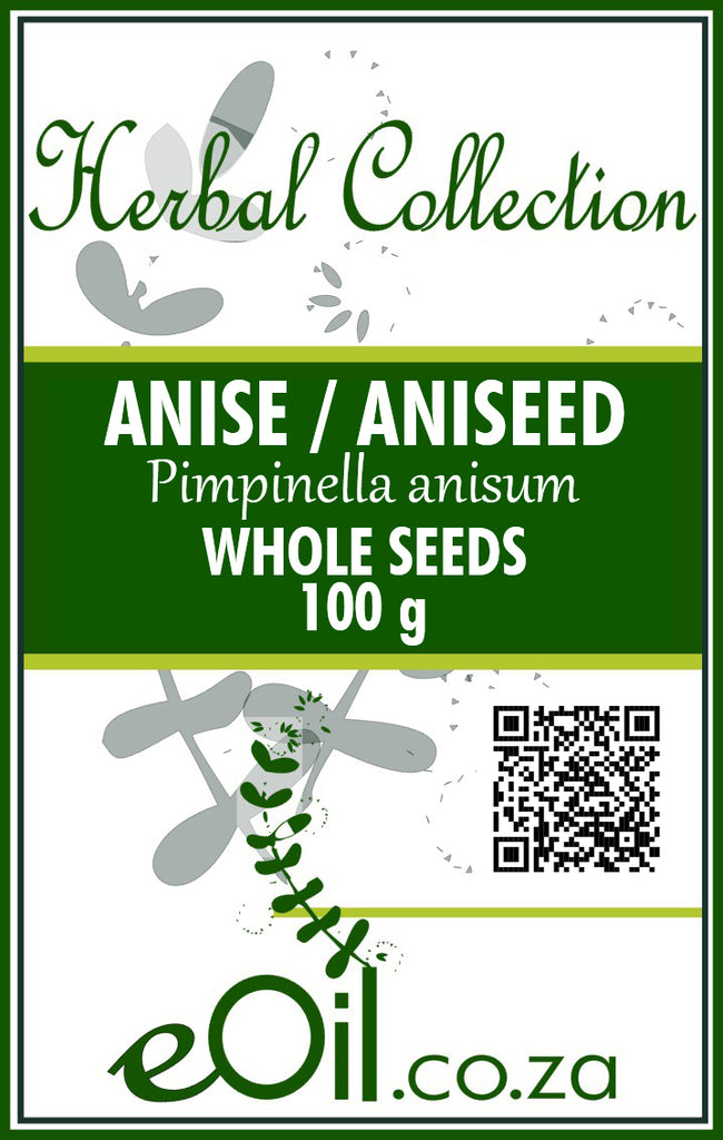 Anisseed Whole - 100 g - Herbal Collection - eOil.co.za