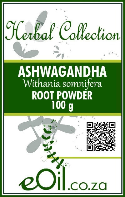 Ashwagandha Root Powder - 75 g - Herbal Collection - eOil.co.za