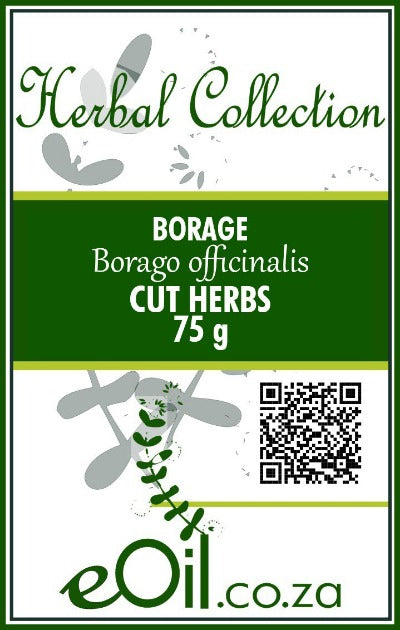Borage Herb Cuts - 75 g - Herbal Collection - eOil.co.za