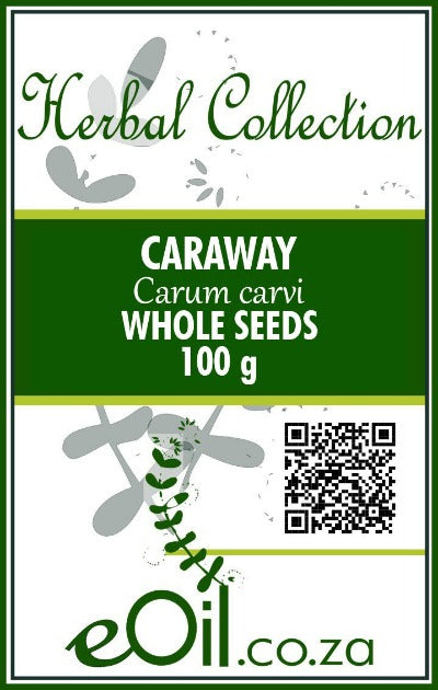 Caraway Seeds Whole - 100 g - Herbal Collection - eOil.co.za